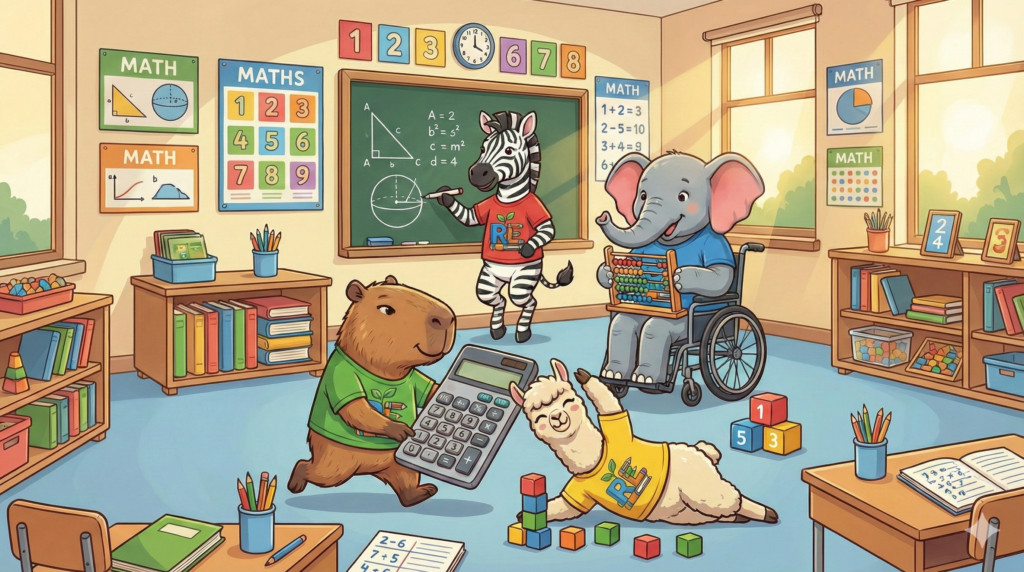 la capibanda en matemáticas