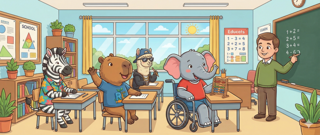 la capibanda en clase