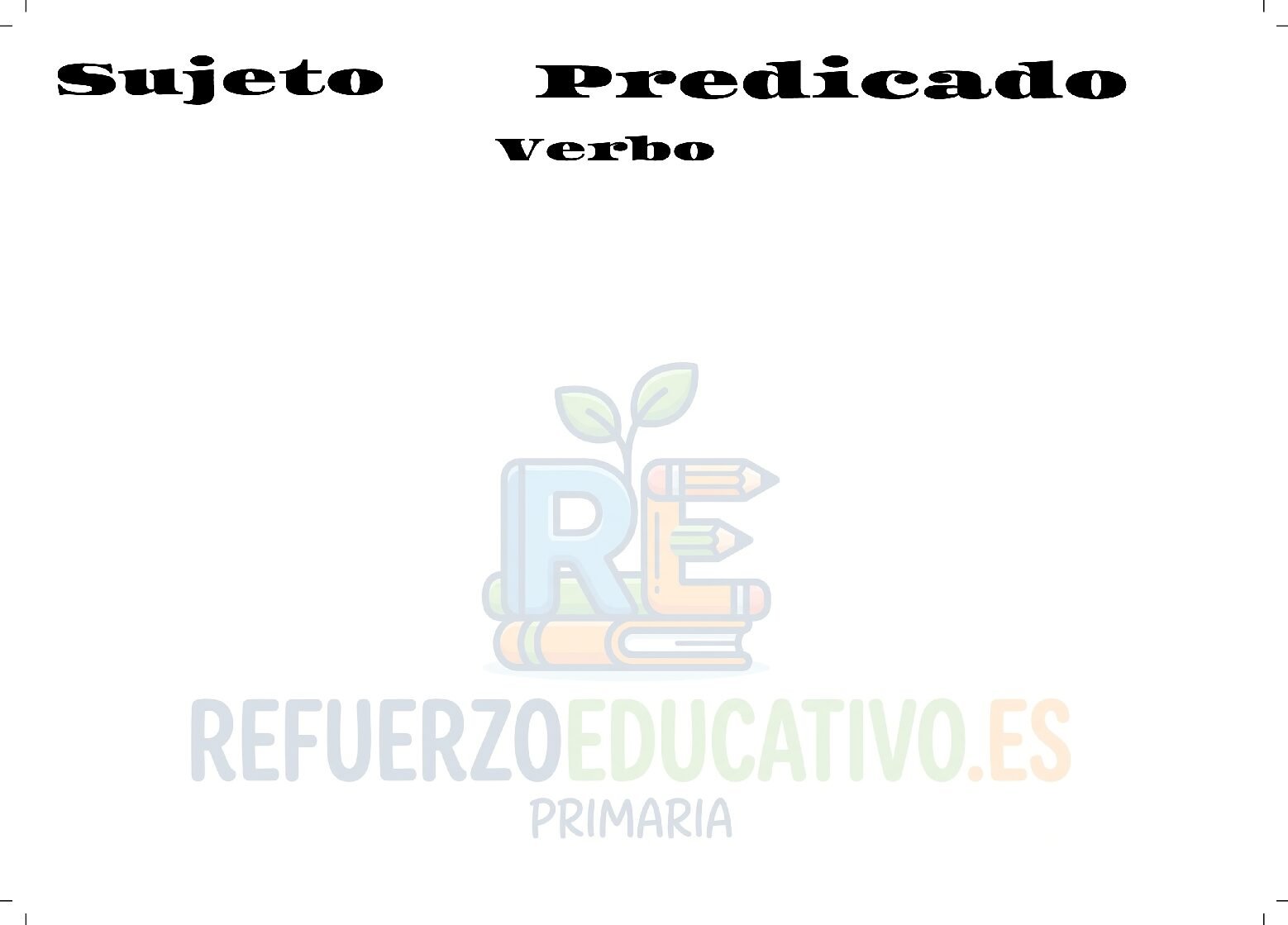 Clasificación de oraciones en PDF Ficha imprimible: Clasificación de oraciones en PDF