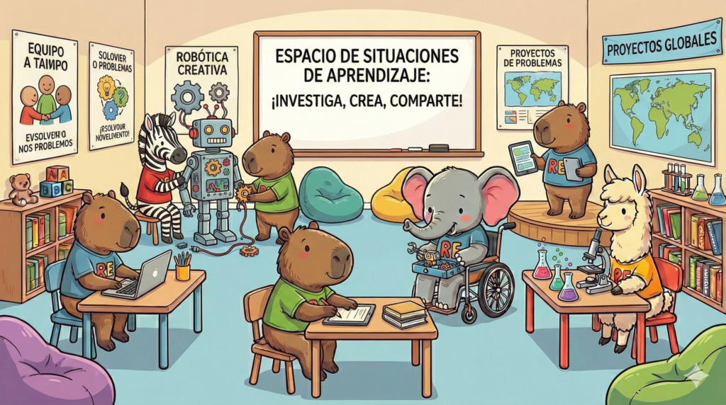 la capibanda en situaciones de aprendizaje