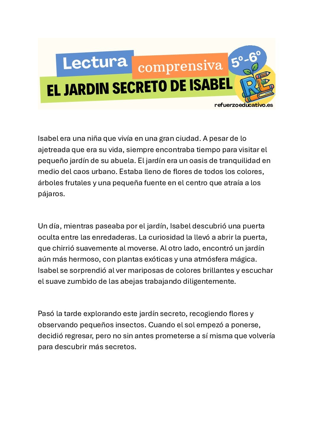 Ficha imprimible: El misterio del faro (5º de Primaria) en PDF