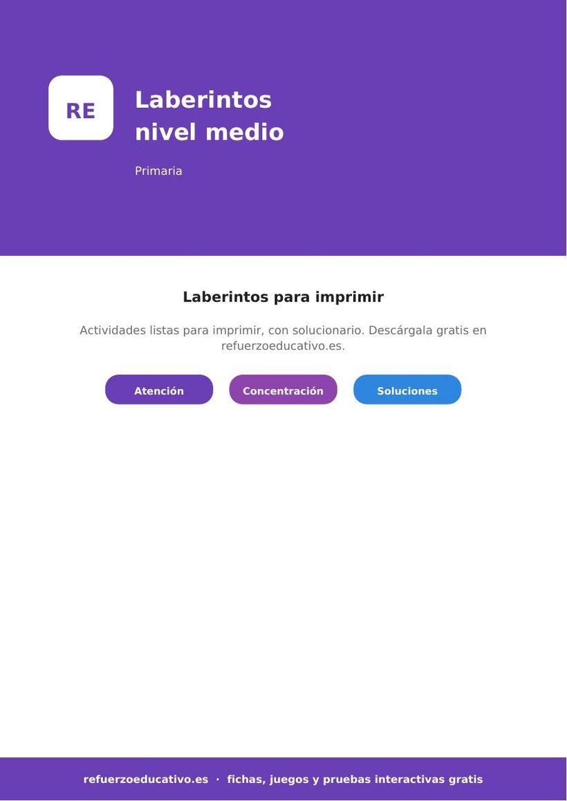 atencion laberintos nivel medio portada