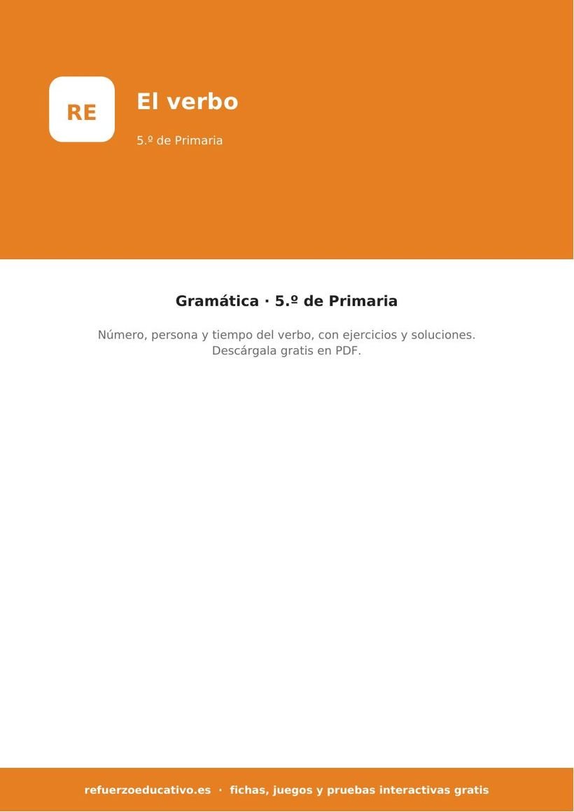 el verbo 5o portada