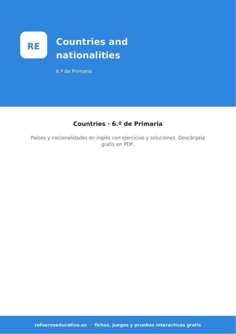 ingles paises nacionalidades 6o portada
