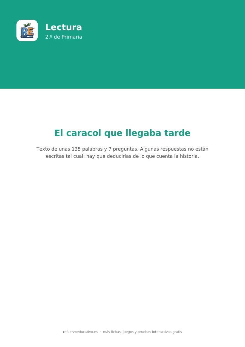 Portada de la lectura comprensiva lectura comprensiva 2 primaria nivel intermedio
