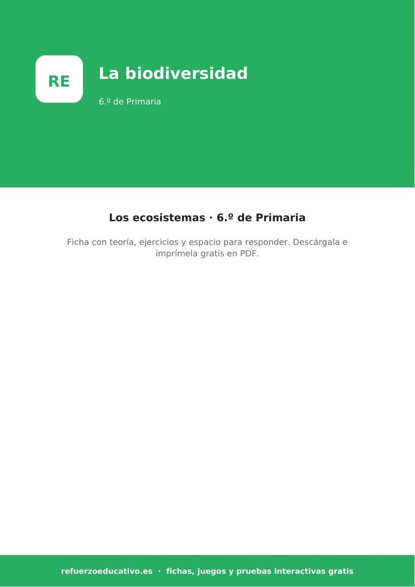 naturales la biodiversidad 6o portada