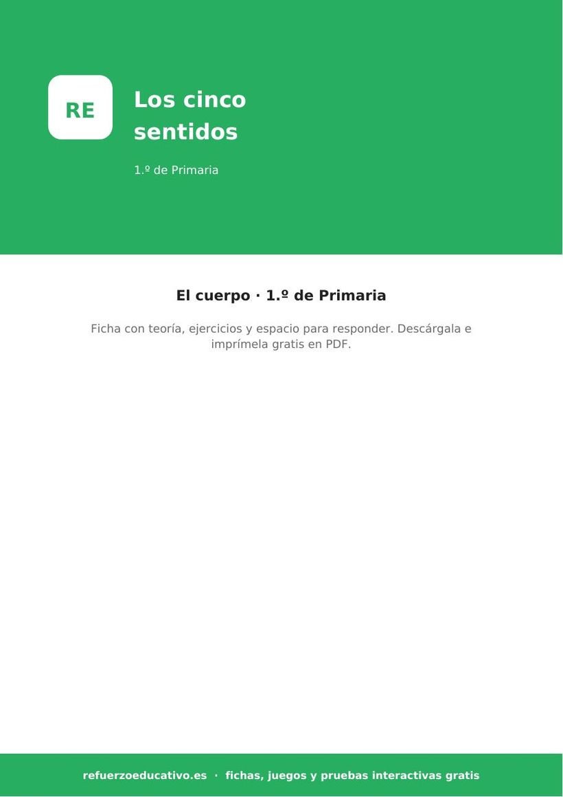 naturales los cinco sentidos 1o portada