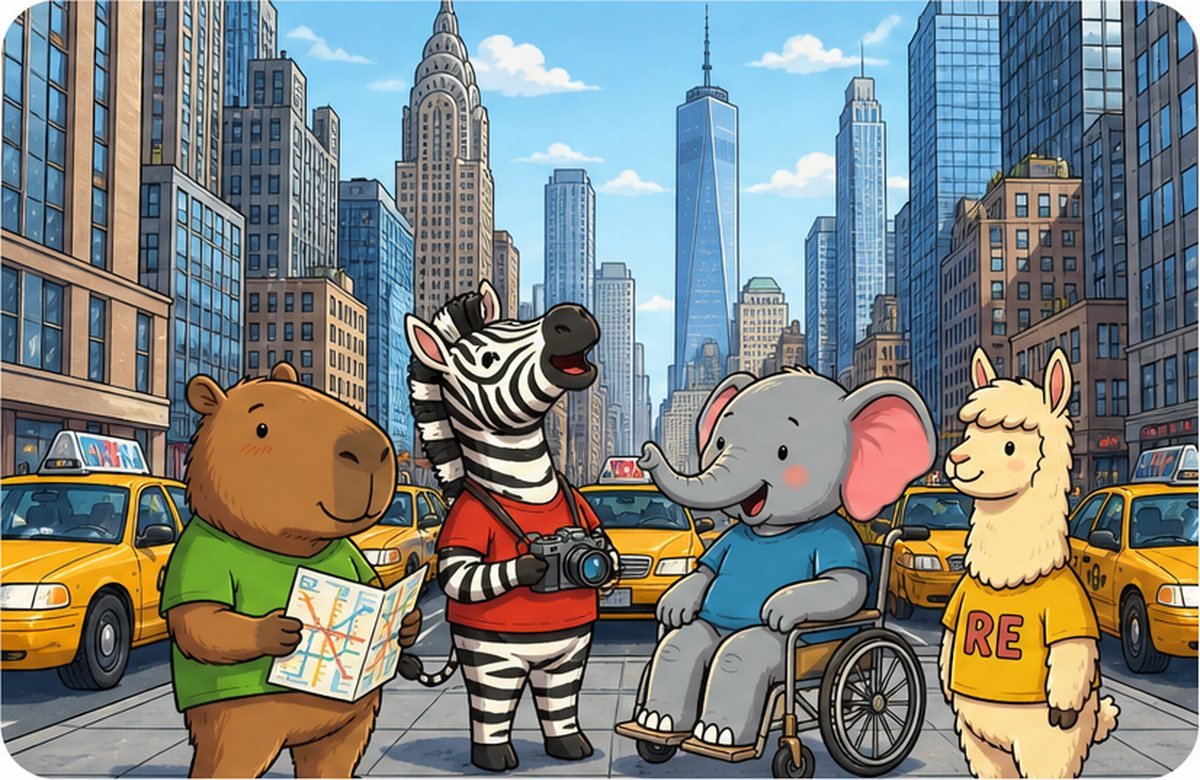 La Capibanda llega a Nueva York entre taxis y rascacielos